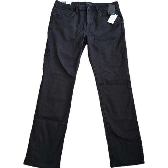 NWT Joes Jeans The Asher Slim Fit Straight Leg Stretch Denim Black Mens 34 X 30